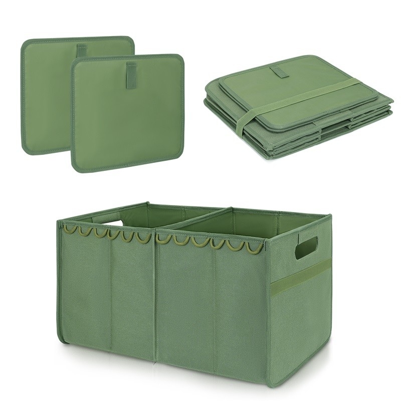 Stoccaggio pieghevole Tote Luggage Storage For Suv del tronco due compartimenti 36x4x9 pieghevoli»