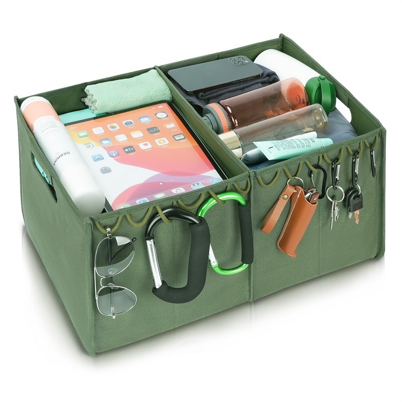 Stoccaggio pieghevole Tote Luggage Storage For Suv del tronco due compartimenti 36x4x9 pieghevoli»
