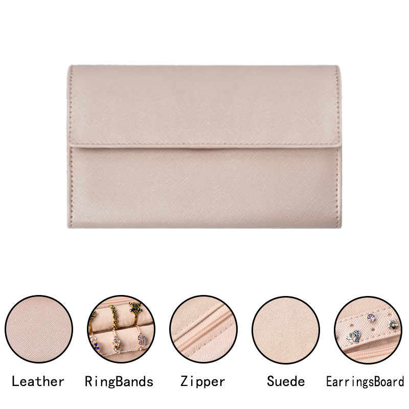 I gioielli di trucco rotolano sull'organizzatore Case Small Holder 8x5x1 portatile della borsa di viaggio»