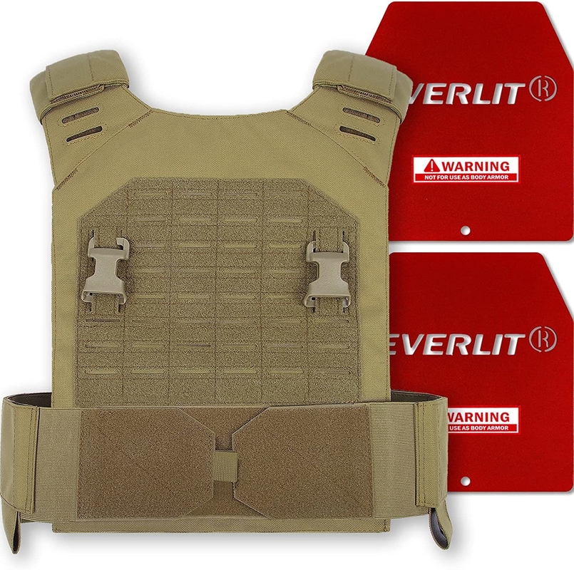 allenamento 11x14 della maglia pesato addestramento di nylon di forza di Brown del coyote di 1000D Cordura»