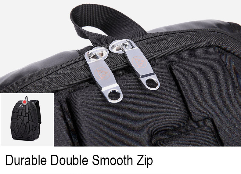 Grande dimensione dura 16.14x10.43x1.18 di EVA Shell Business Backpack Travelling Bags»