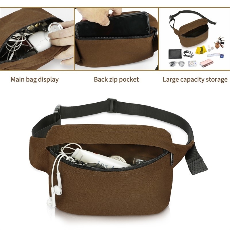 La borsa trasversale della cinghia di vita del corpo del motociclo di MTB per le donne lancia la spalla che fa un'escursione 8.5X2.5X4.5»