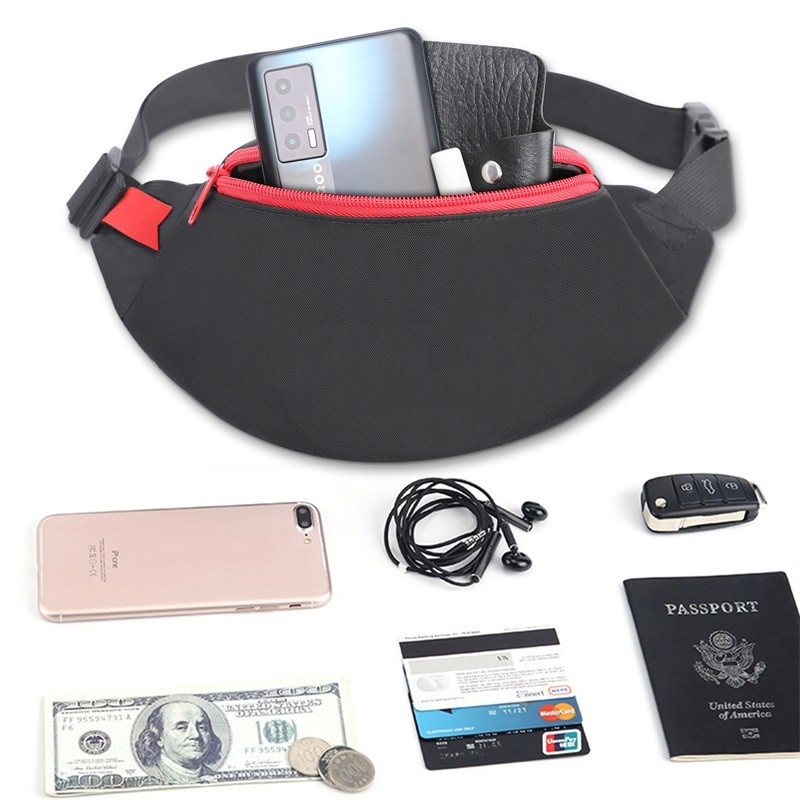 il telefono di nylon della borsa del sacchetto della vita 420d pratico per le donne degli uomini mette in mostra 26X8X12.5»