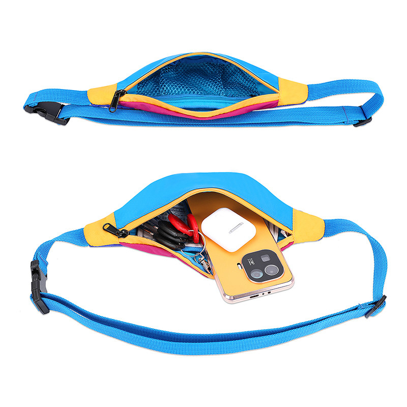 Pollice di nylon di Fanny Pack 420D 11X2.3X4.3 delle donne della borsa della vita dell'imbracatura della cinghia