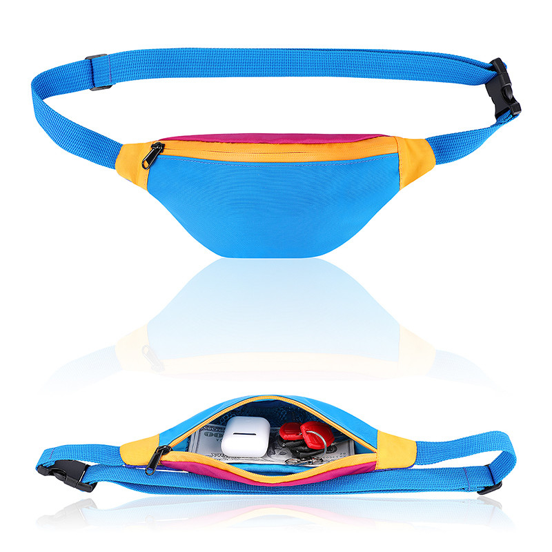Pollice di nylon di Fanny Pack 420D 11X2.3X4.3 delle donne della borsa della vita dell'imbracatura della cinghia