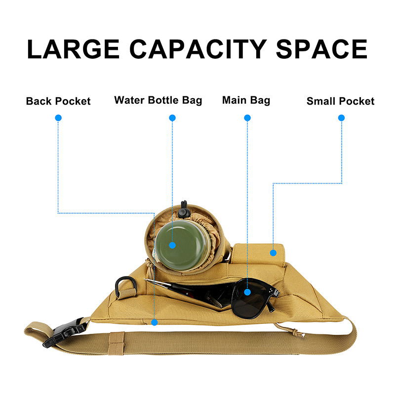 Telefono cellulare piccola Fanny Pack For Running Messenger 14X6 della borsa della vita del sacchetto di sport della cinghia»