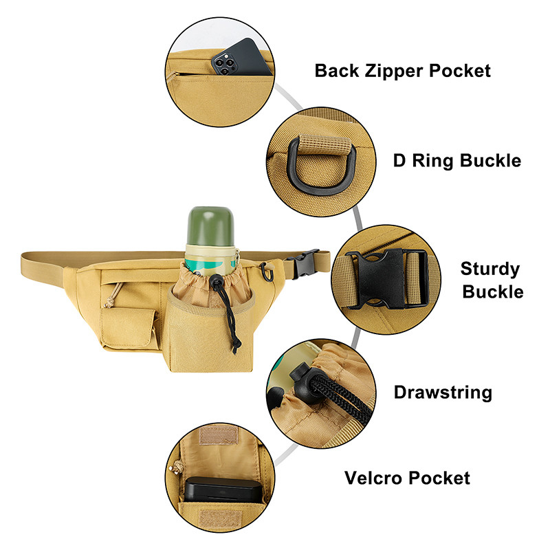 Telefono cellulare piccola Fanny Pack For Running Messenger 14X6 della borsa della vita del sacchetto di sport della cinghia»