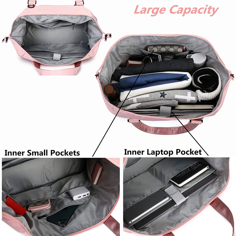 Grande borsa Carry On Luggage Girls Hospital di viaggio del Duffel 15 16X7.3X15.5 a 16 pollici»