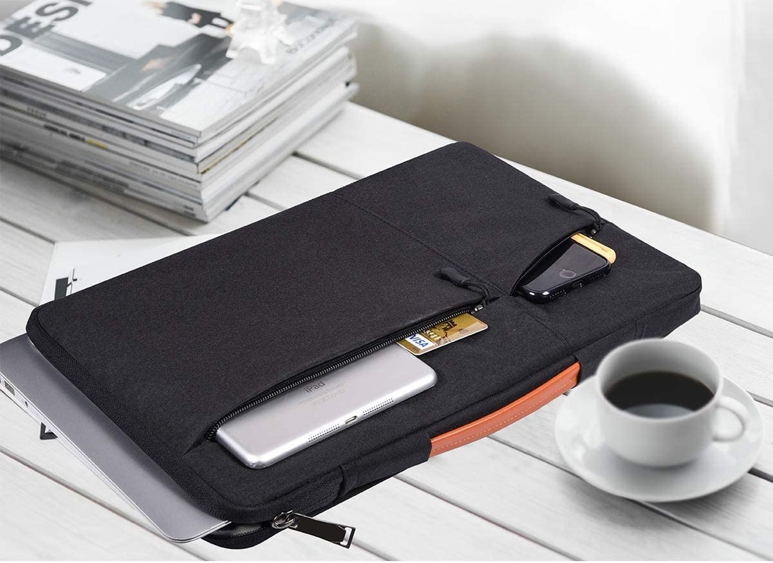 Il computer portatile di affari della tela della mano insacca a 22 pollici a 21 pollici a 11,6 pollici a 10 pollici di Tote Briefcase