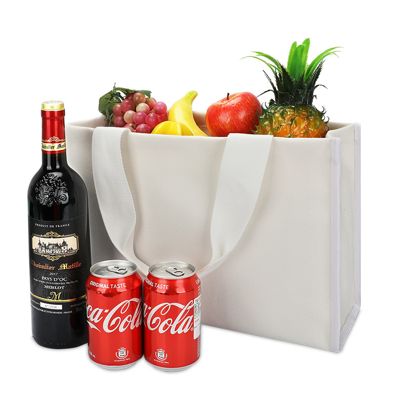 La tela Tote Bag Eco Friendly Shopping insacca il fondo spesso resistente al minuto 4x4x10»
