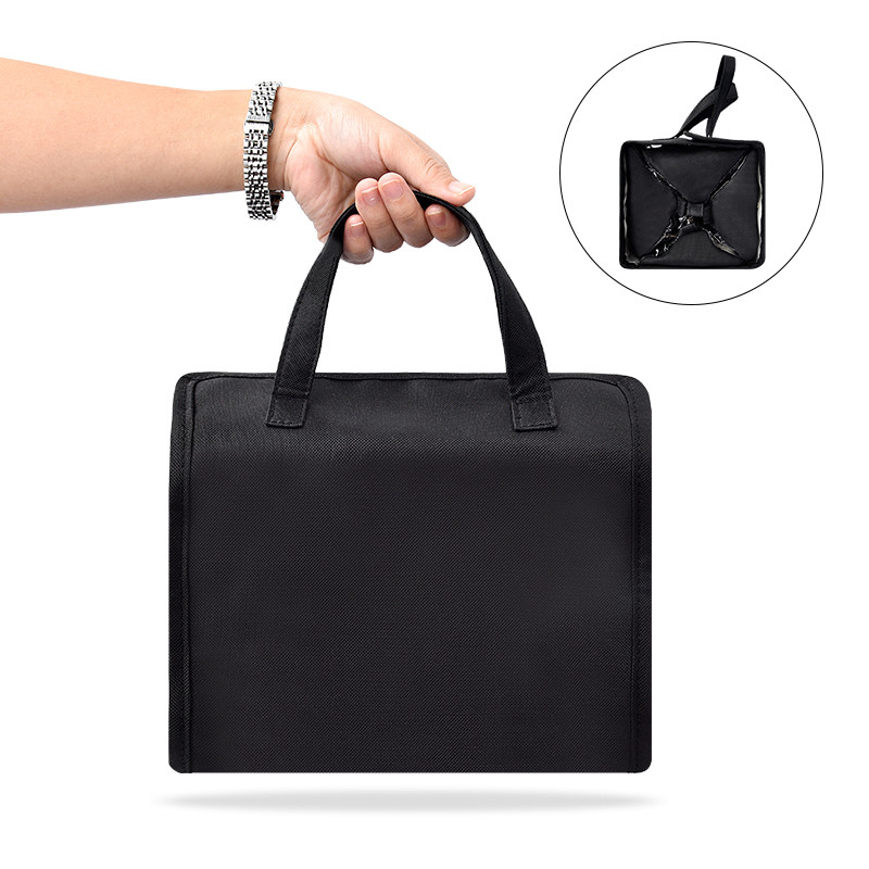 PVC d'attaccatura extra di Bag Separated dell'organizzatore dell'articolo da toeletta di viaggio il grande compone il sacchetto 9X5»