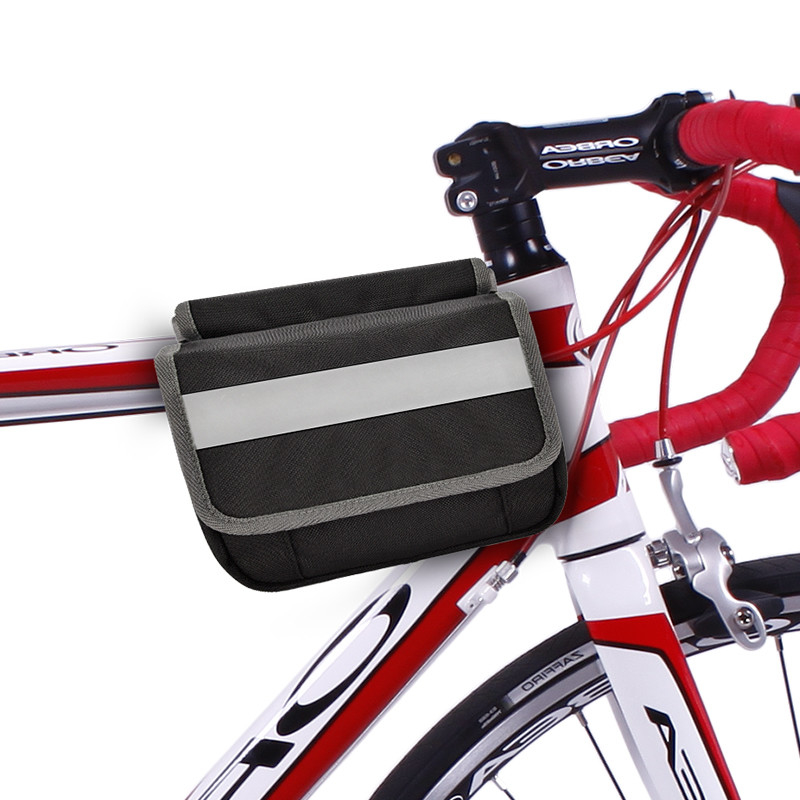 Parte posteriore impermeabile della grande del telefono borsa della bici sotto il sacchetto della striscia riflettente di Seat per il riciclaggio del 7X6X5»