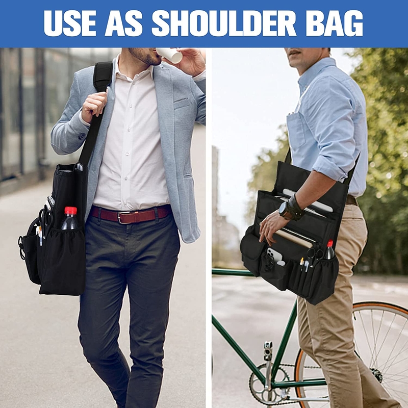 Borsa 12.8X4.7X17.2 di Bag Storage Front Backseat With Removable Cooler dell'organizzatore del tronco di automobile»