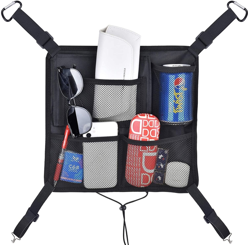 Mano automatica della tasca della borsa di reticolato di stoccaggio del lato della sede di automobile di rete della borsa posteriore della borsa