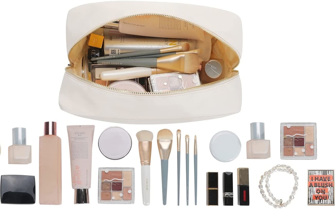 Grande borsa impermeabile del sacchetto di trucco di Extral eccellente, borsa cosmetica di viaggio per le donne