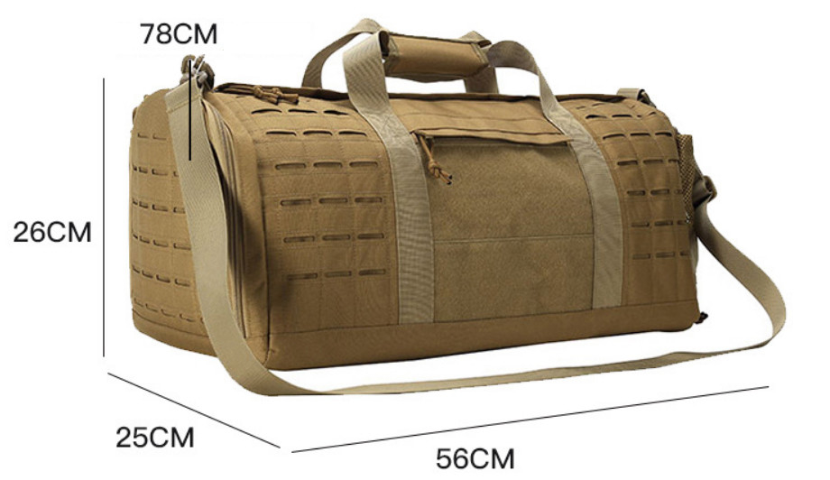 40L Military Tactical Duffle Travel Bag Per Uomini Sport Training Workout