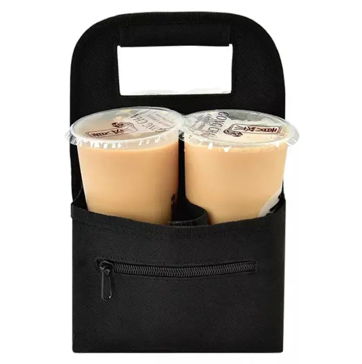 Borsa da caffè portatile, maniche personalizzate per tazze da caffè.