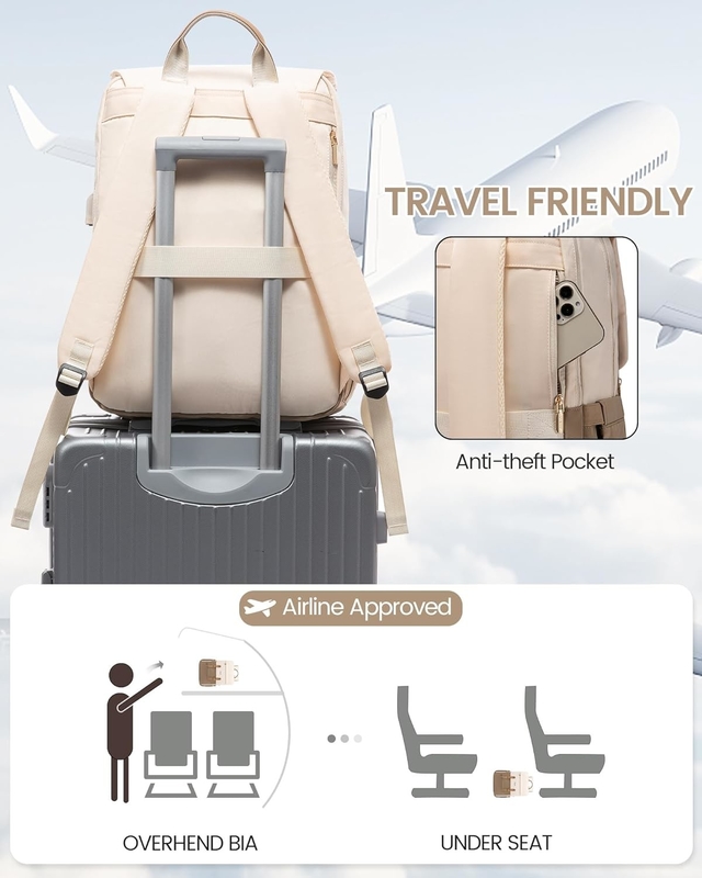 Fashion Large 17 Inch Laptop Airline Approvato Carry On Insegnante Infermiera Lavoro Imprenditoria Collegio Borsa da viaggio per donne e uomini