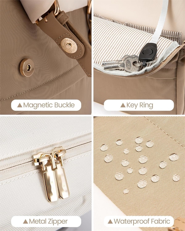 Fashion Large 17 Inch Laptop Airline Approvato Carry On Insegnante Infermiera Lavoro Imprenditoria Collegio Borsa da viaggio per donne e uomini
