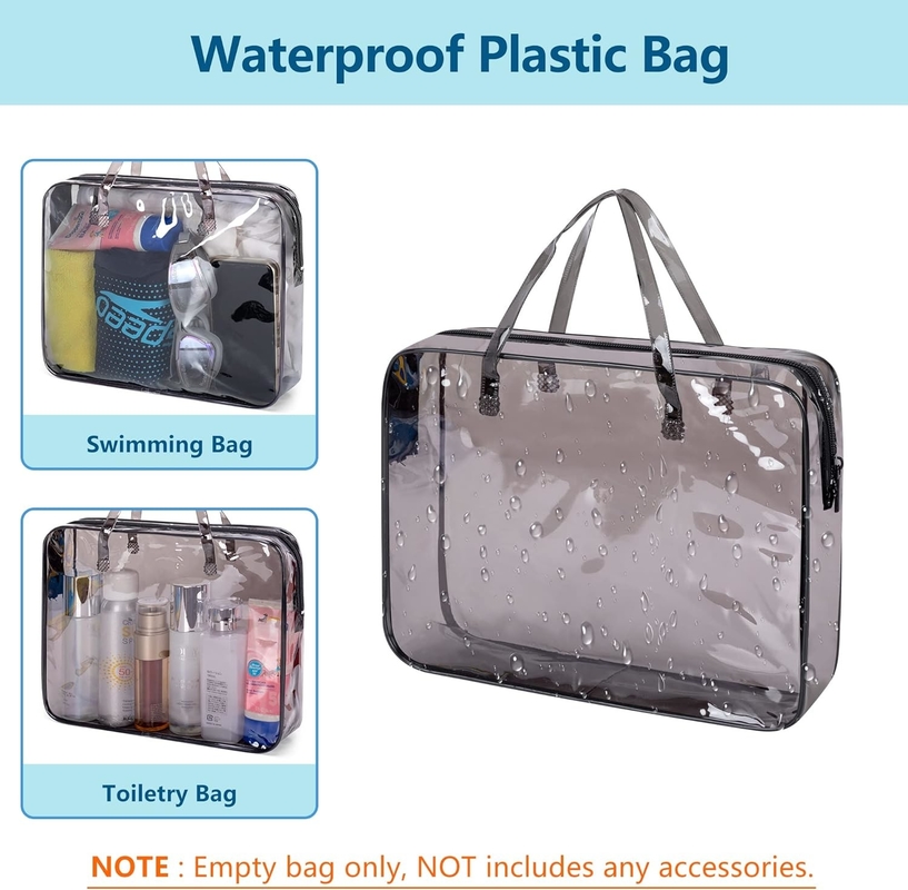 Black Waterproof Drawstring Beach Swim Gym Pool Sports Mesh Custom Travel Bag per uomini e donne