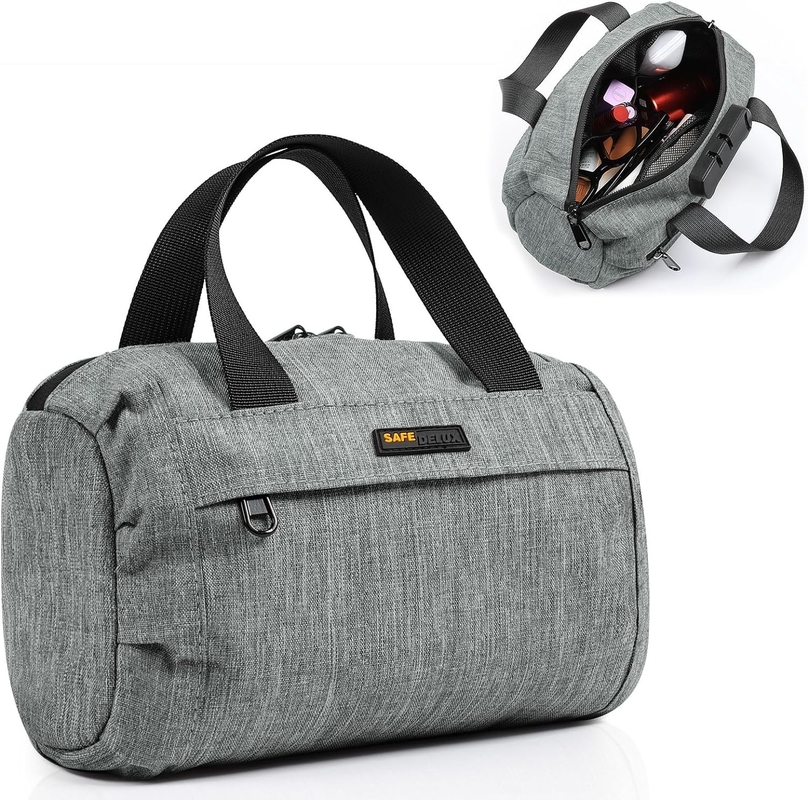 Grandi regali contenitore rivestito di carbone carbone attivo Boston borsa antiodore di viaggio personalizzata con serratura combinata