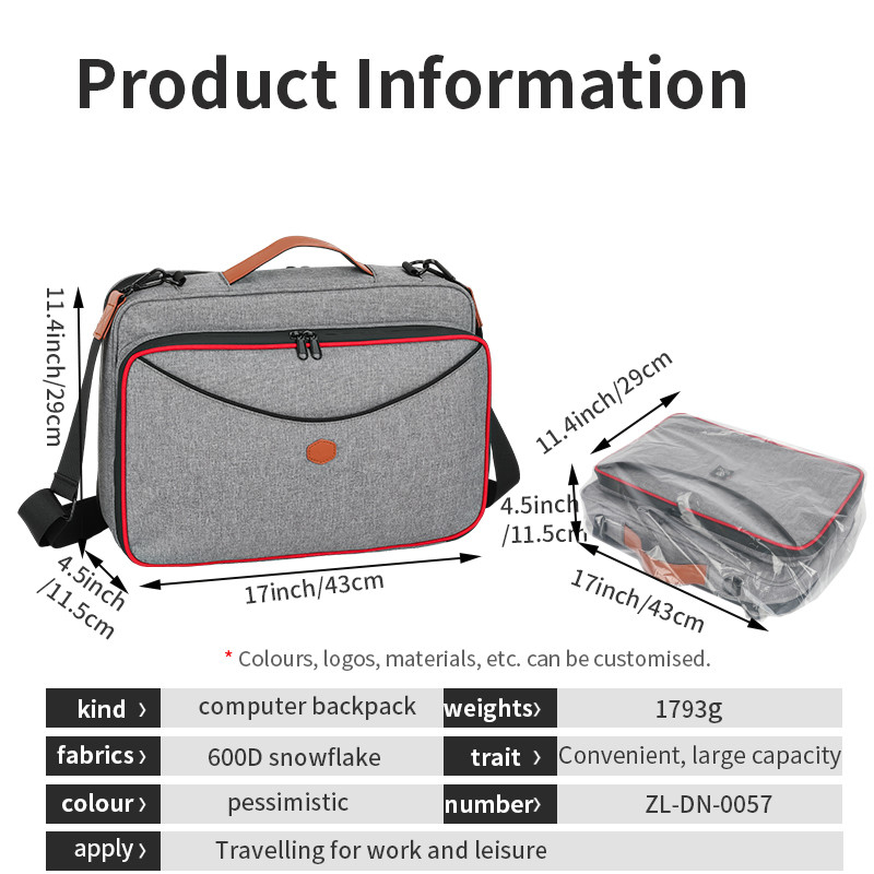 2024 Nuovo computer impermeabile di grande capacità portatile borsa da viaggio personalizzata con cintura per spalle per uomini donne