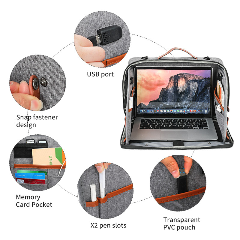 2024 Nuovo computer impermeabile di grande capacità portatile borsa da viaggio personalizzata con cintura per spalle per uomini donne