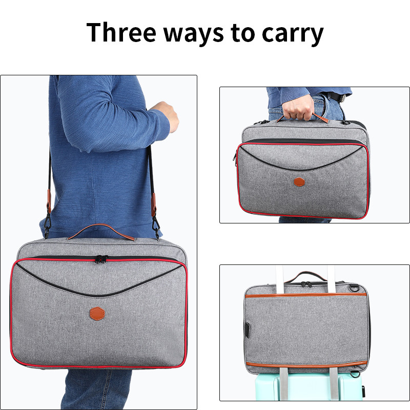 2024 Nuovo computer impermeabile di grande capacità portatile borsa da viaggio personalizzata con cintura per spalle per uomini donne