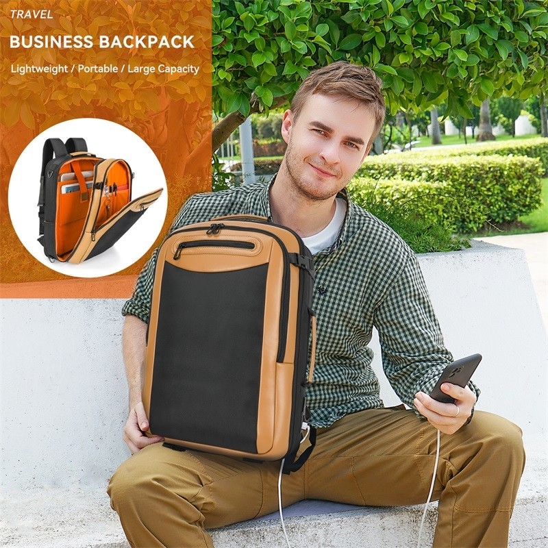 Lavora resistente all'acqua Scuola universitaria Anti-furto Negozi Custom Travel Laptop Zaino con USB Port di ricarica